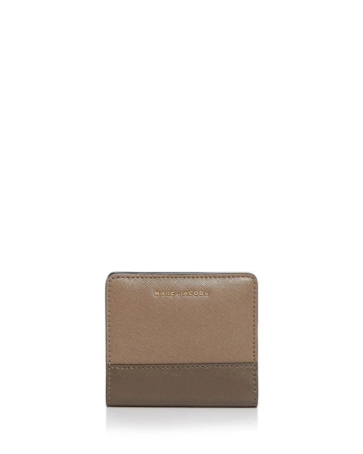 商品Marc Jacobs|Open Face Color Block Saffiano Leather Bifold Wallet,价格¥371,第1张图片