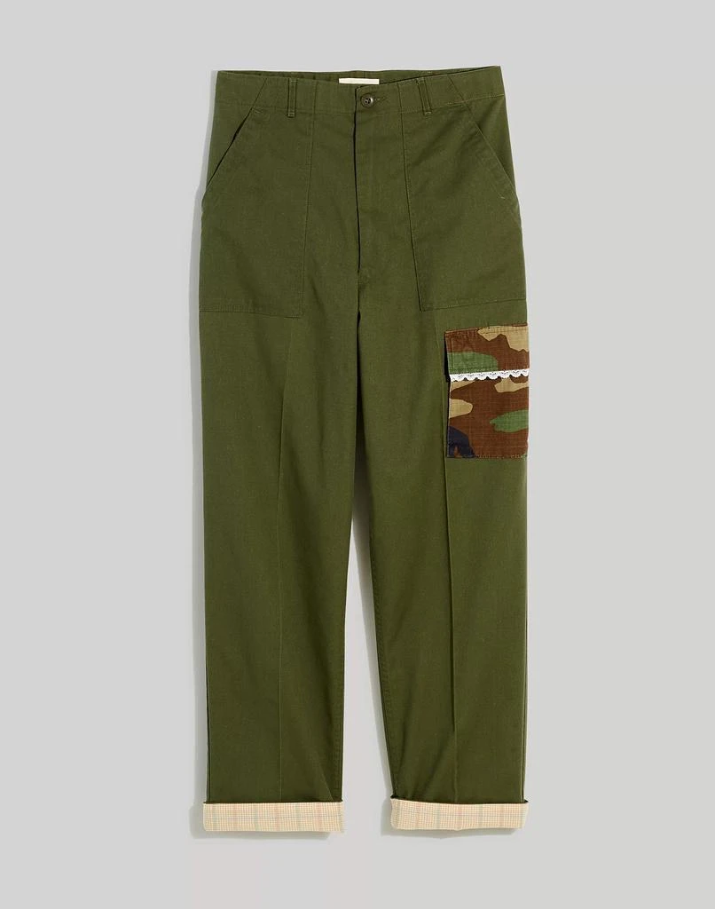 商品Madewell|Madewell x Rentrayage Upcycled Fatigue Pants,价格¥2298,第5张图片详细描述