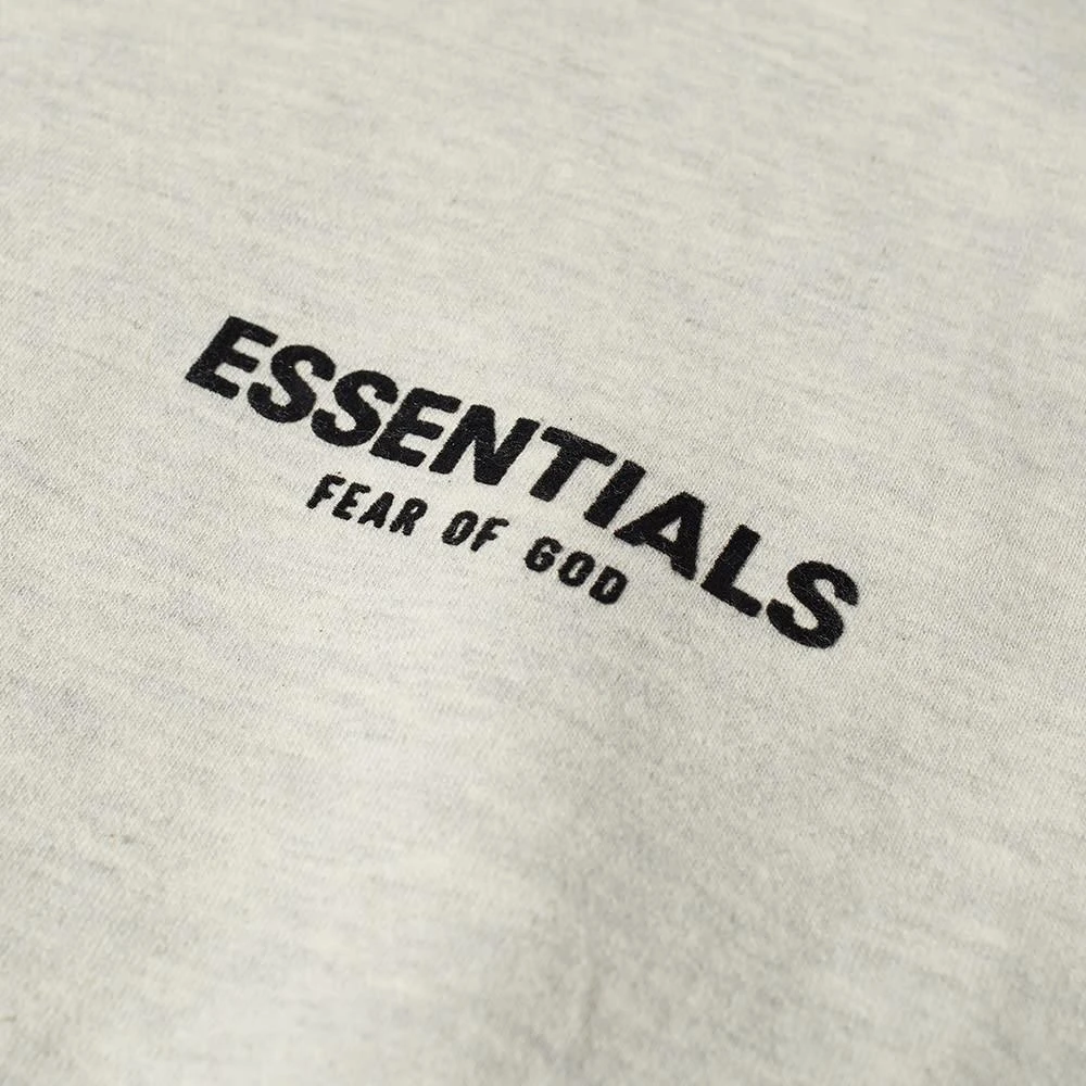 商品Essentials|FEAR OF GOD ESSENTIALS Kids Logo Popover Hoody - Light Oatmeal,价格¥511,第3张图片详细描述