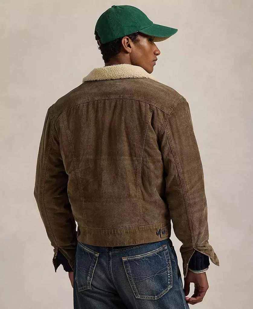 商品Ralph Lauren|Men's Fleece-Lined Corduroy Trucker Jacket,价格¥2490,第2张图片详细描述