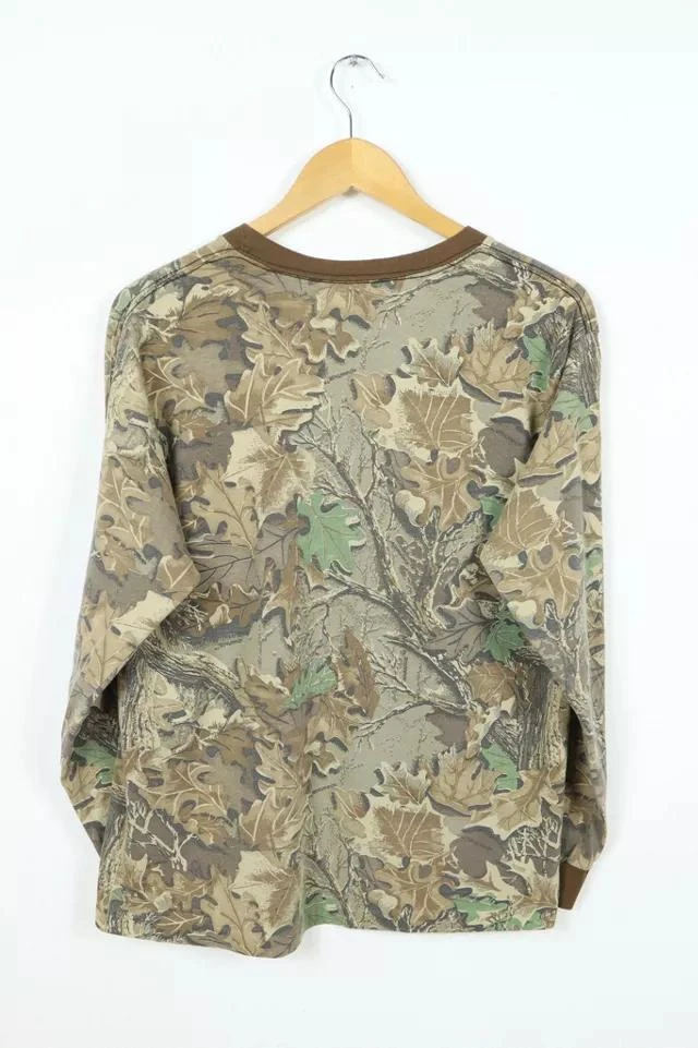 商品Urban Outfitters|Vintage Long Sleeve Camo Tee 010,价格¥483,第2张图片详细描述