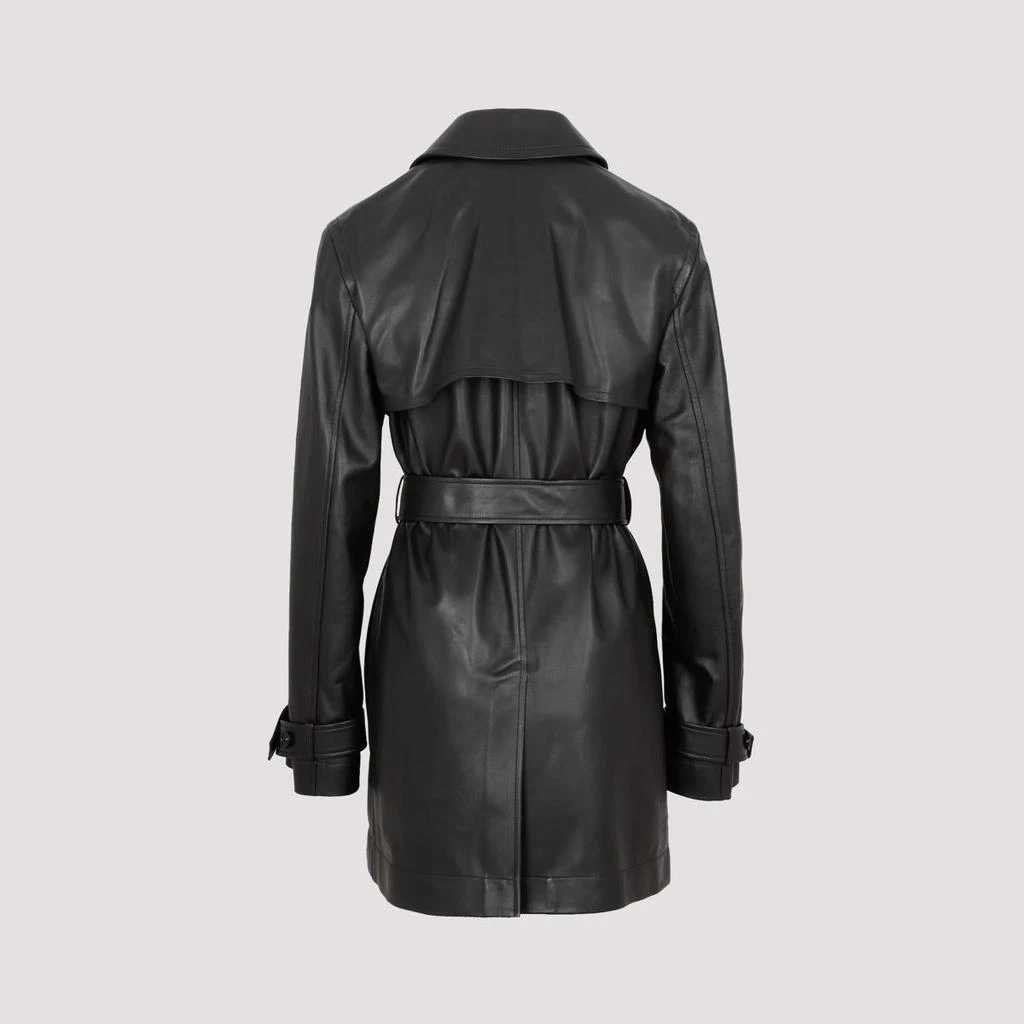 商品Bottega Veneta|BOTTEGA VENETA  LEATHER TRENCH COAT,价格¥23858,第2张图片详细描述