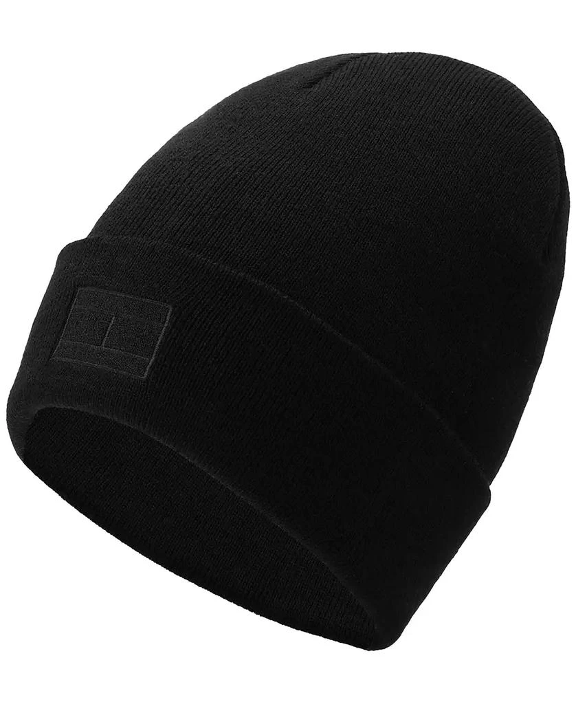 商品Tommy Hilfiger|Men's Ghost Logo Embroidered Beanie,价格¥180,第4张图片详细描述