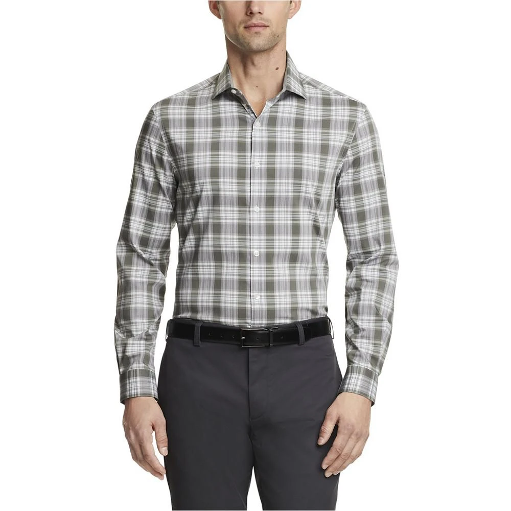 商品Van Heusen|Men's Even Temp Never Tuck Slim Fit Dress Shirt,价格¥209,第1张图片