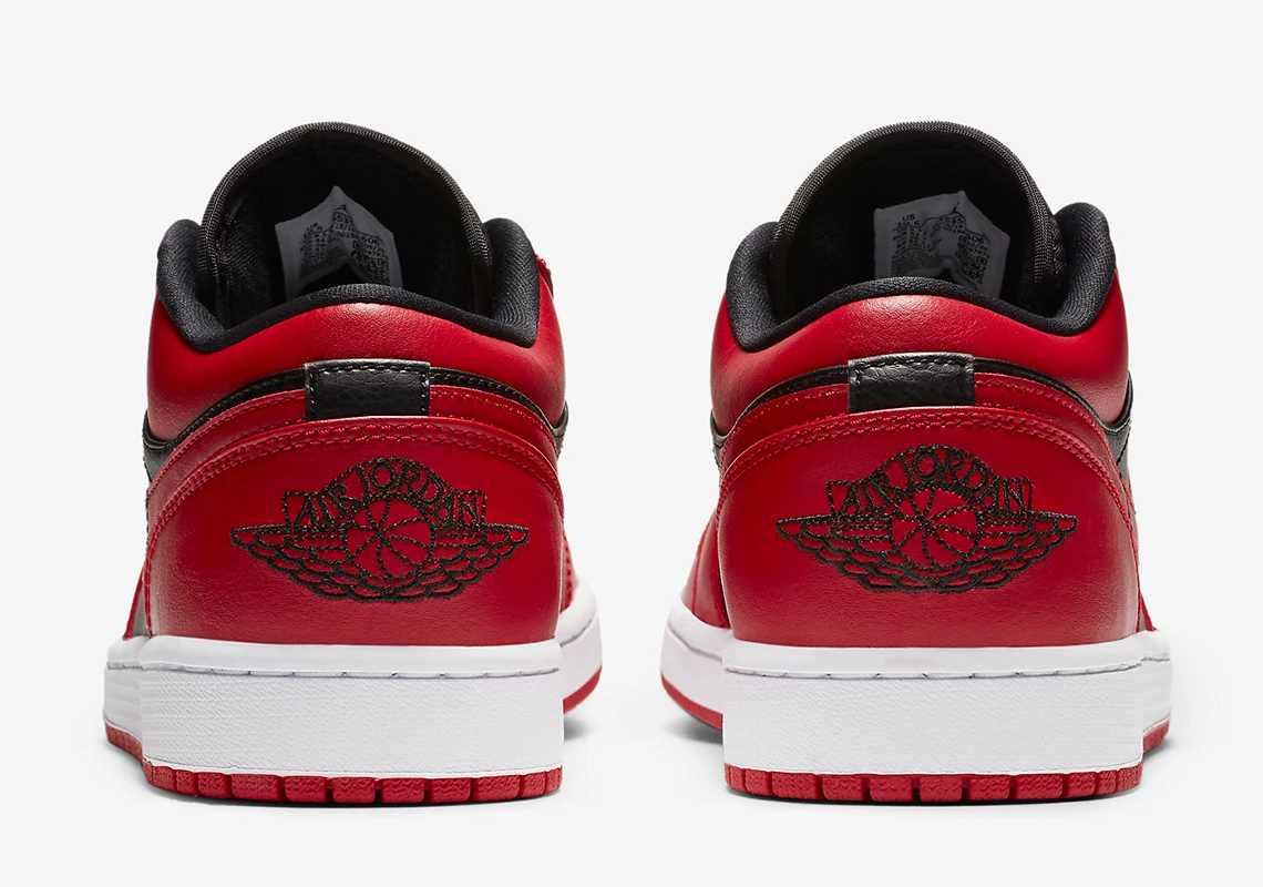 Air Jordan 1 Low  “Varsity Red”  AJ1 LOW 乔1低帮 男子篮球鞋 黑红 553558-606 商品