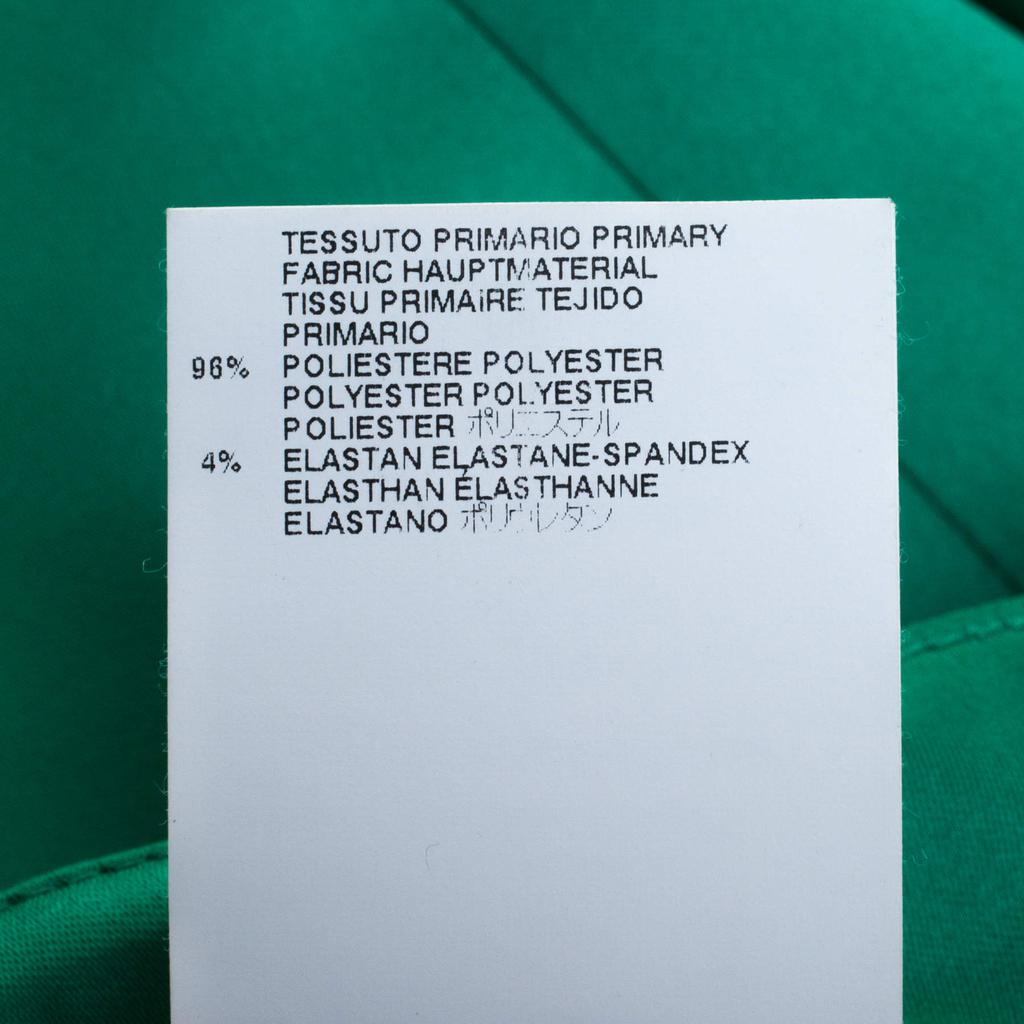Just Cavalli Green Stretch Satin Flared Maxi Skirt S商品第6张图片规格展示