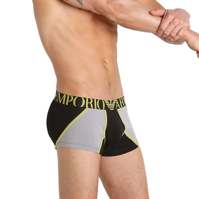 EMPORIO ARMANI 男士拼接平角内裤 111513-5A523-00020 商品