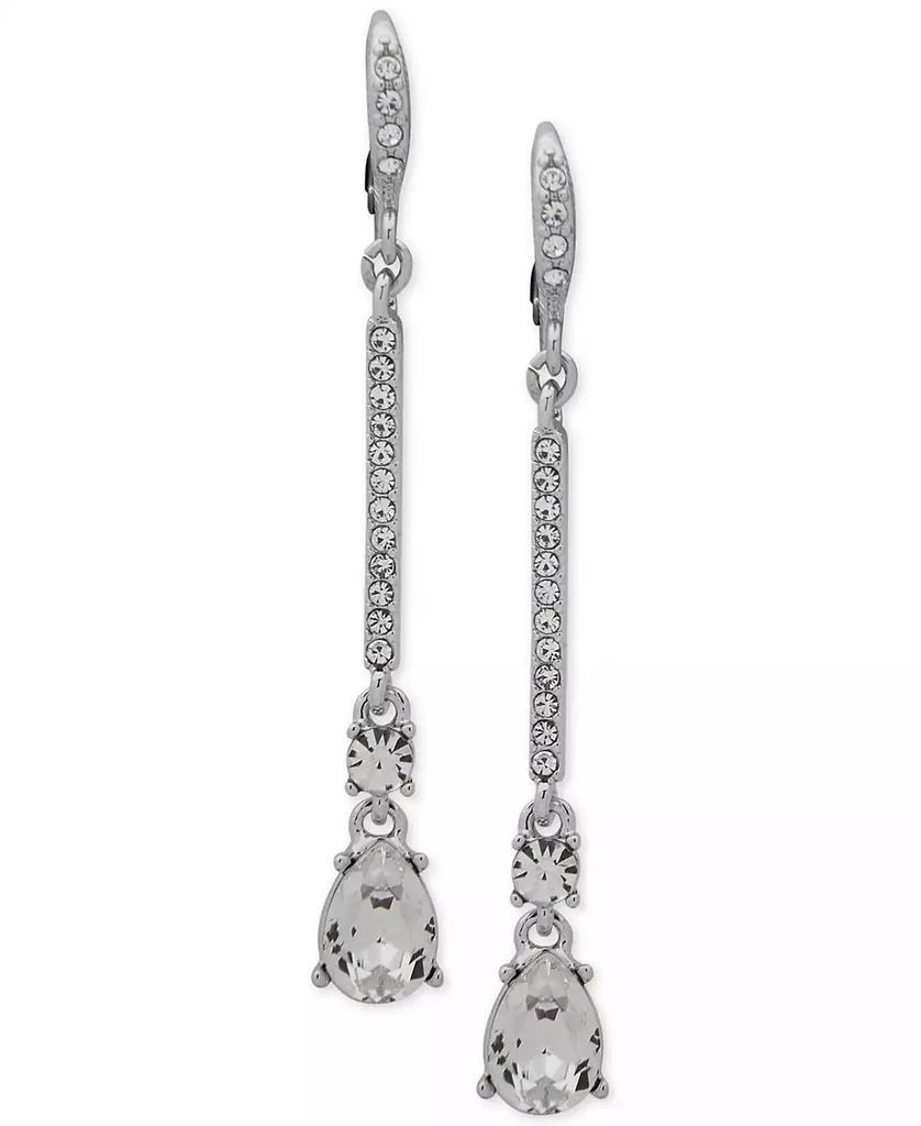 商品Givenchy|Crystal Linear Drop Earrings,价格¥373,第1张图片