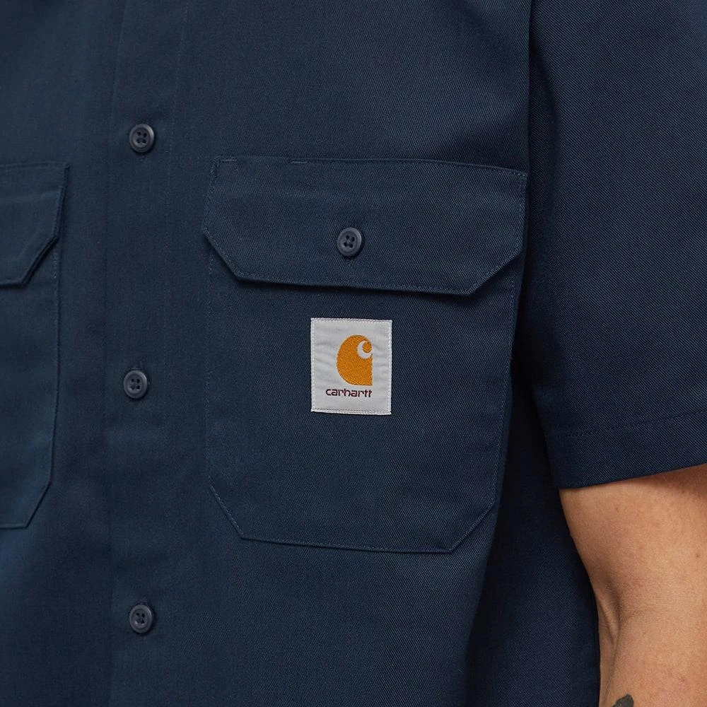 商品Carhartt|Carhartt WIP Short Sleeve Master Shirt,价格¥441,第5张图片详细描述