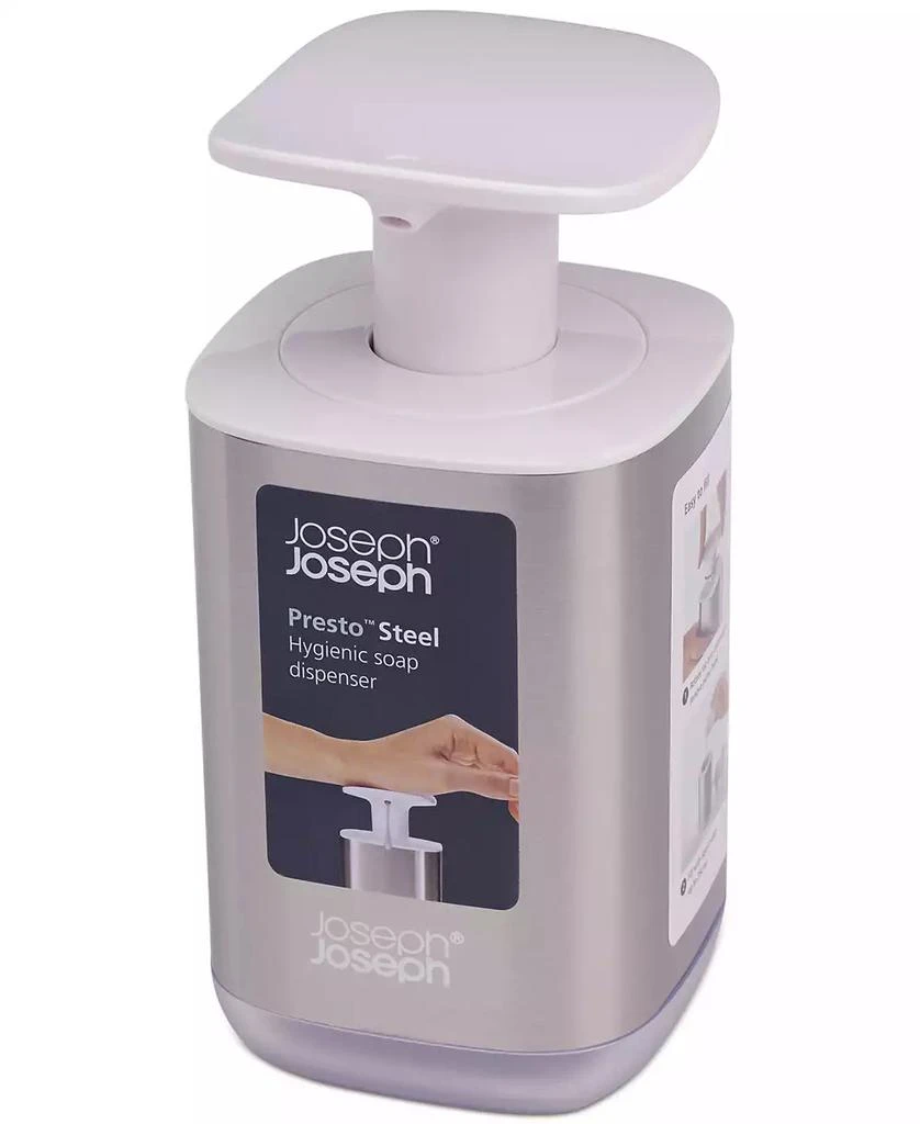 商品Joseph Joseph|Presto Hygienic Steel Soap Dispenser,价格¥125,第2张图片详细描述