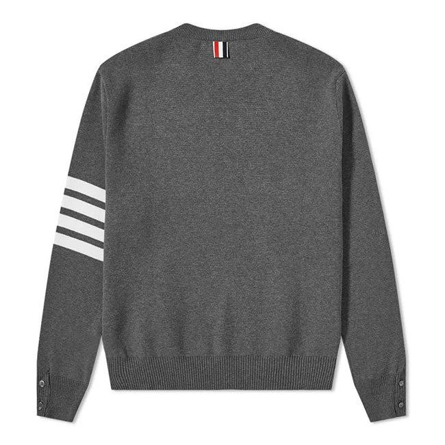 商品Thom Browne|Thom Browne 4-Bar Milano Knitted Jumper,价格¥4939,第2张图片详细描述