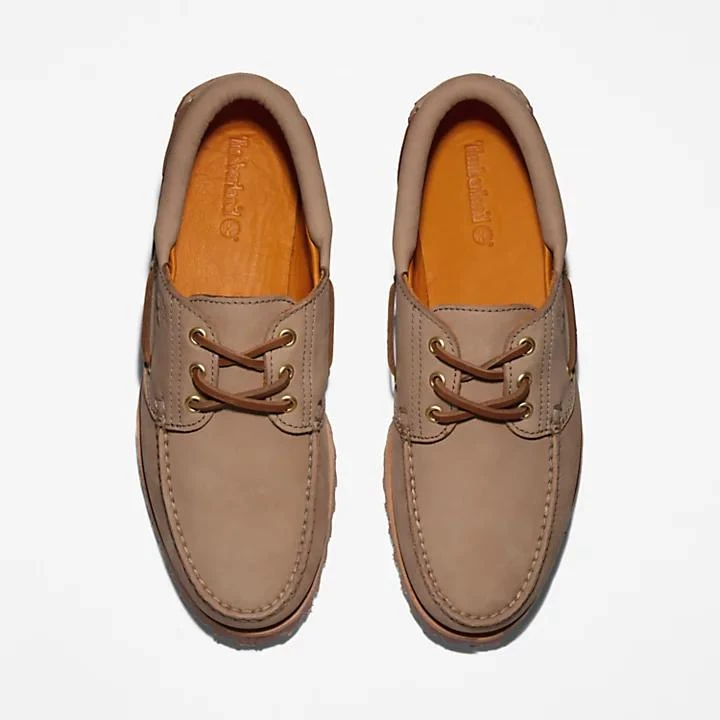 商品Timberland|Timberland® 3-Eye Lug Handsewn Boat Shoe for Men in Light Brown,价格¥1393,第2张图片详细描述