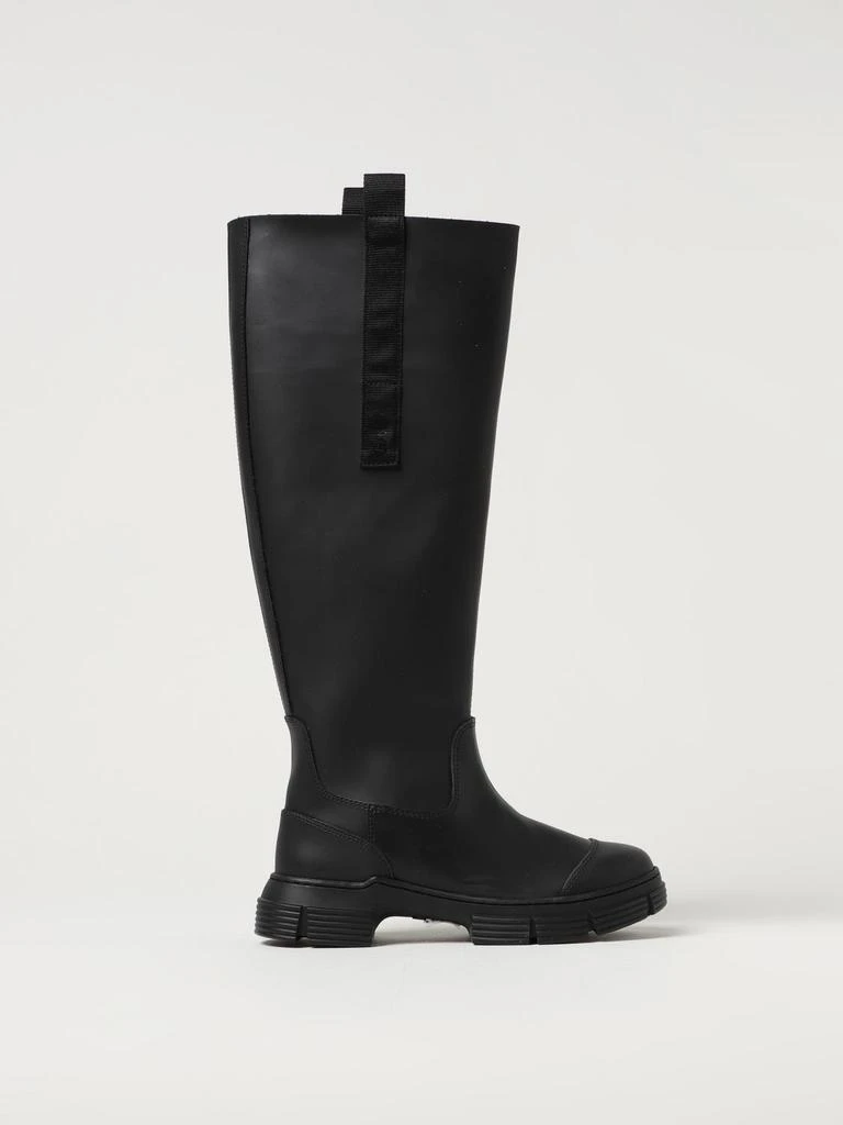 商品Ganni|Country Ganni boots in recycled rubber,价格¥2250,第1张图片