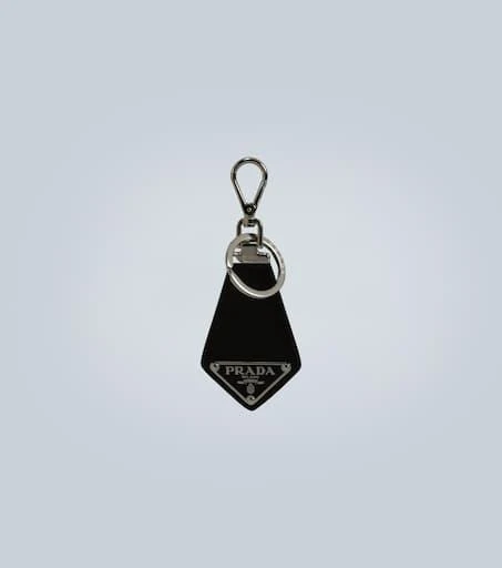 商品Prada|Leather key ring with logo,价格¥3617,第1张图片