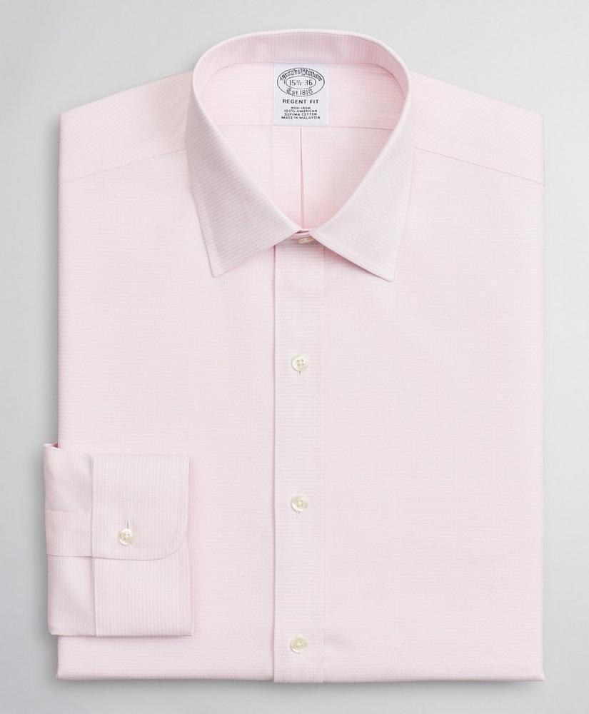 商品Brooks Brothers|Regent Regular-Fit Dress Shirt, Non-Iron Dobby Ainsley,价格¥373,第6张图片详细描述