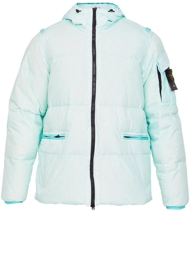 商品Stone Island|Turquoise down jacket,价格¥5012,第1张图片