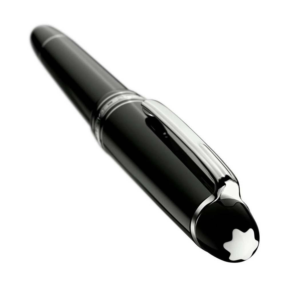 商品MontBlanc|Black Meisterstück Platinum Line Classique Rollerball Pen 2865,价格¥4056,第2张图片详细描述