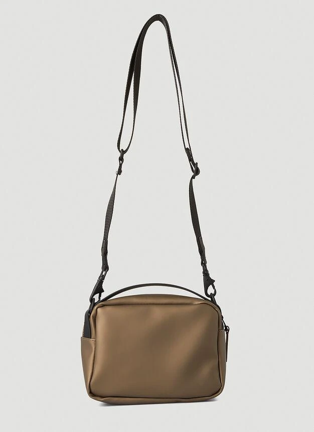 商品RAINS|Mirco Box Crossbody Bag in Brown,价格¥362,第3张图片详细描述