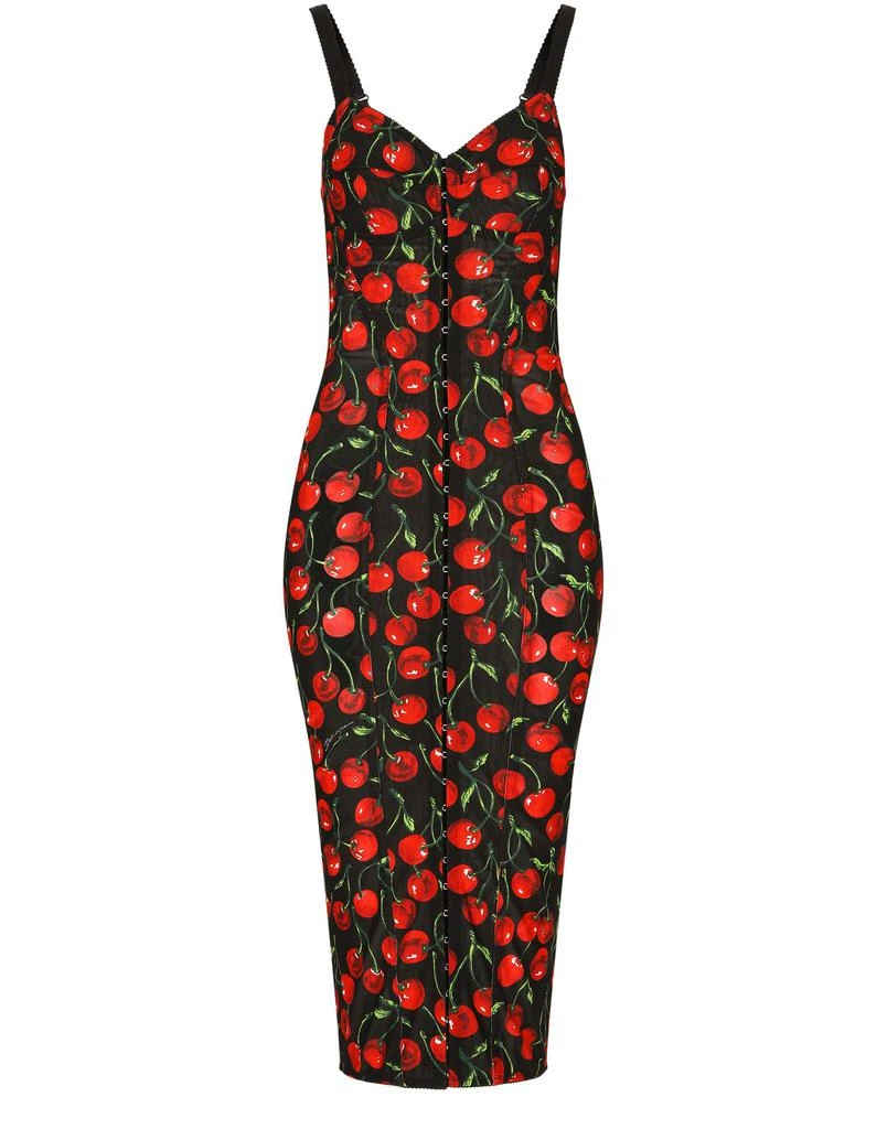 商品Dolce & Gabbana|弹力过膝胸衣连衣裙,价格¥18983,第1张图片