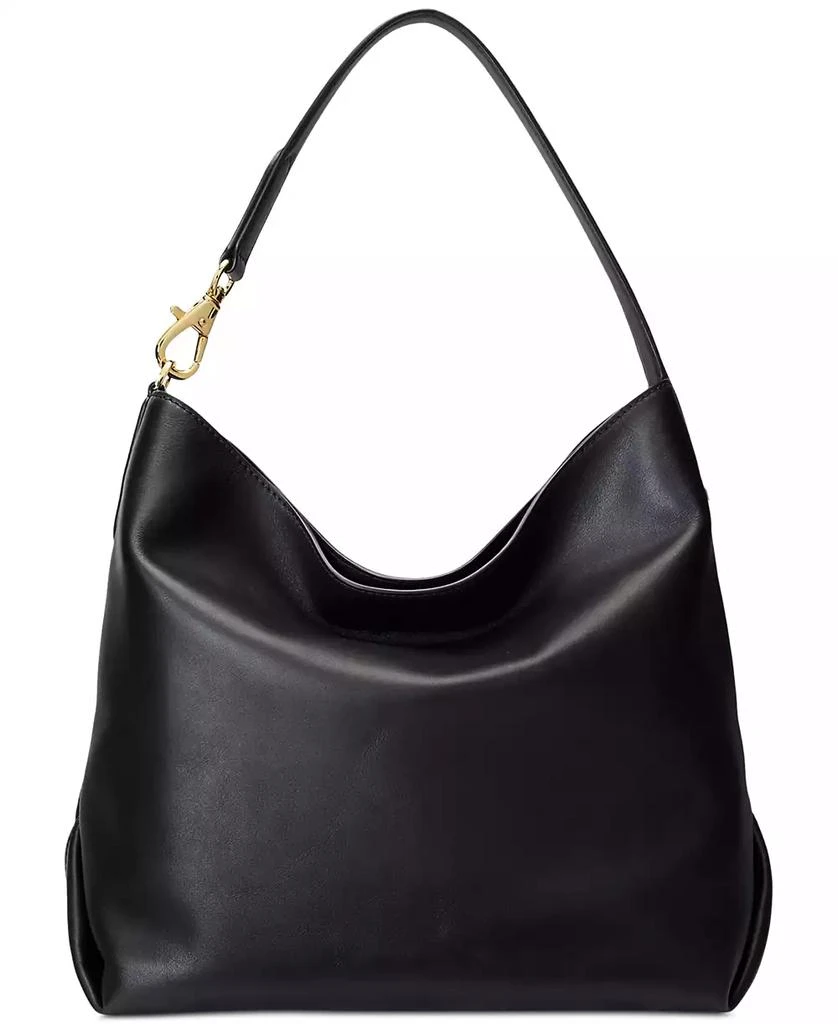 商品Ralph Lauren|Kassie Large Leather Shoulder Bag,价格¥2146,第1张图片
