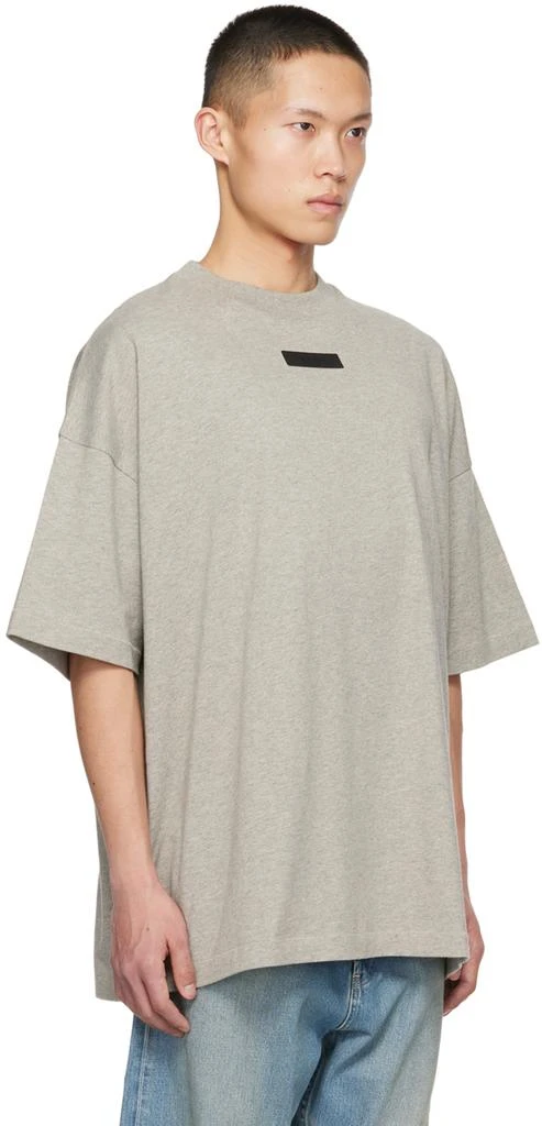 商品Essentials|Gray Crewneck T-Shirt,价格¥332,第2张图片详细描述