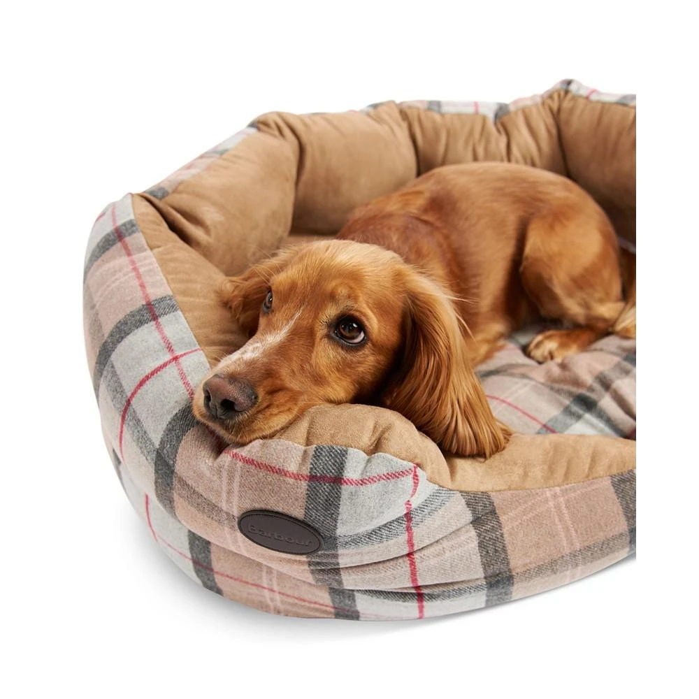 商品Barbour|Luxury Plaid Faux Removable Cushion Pet Bed,价格¥1265,第5张图片详细描述