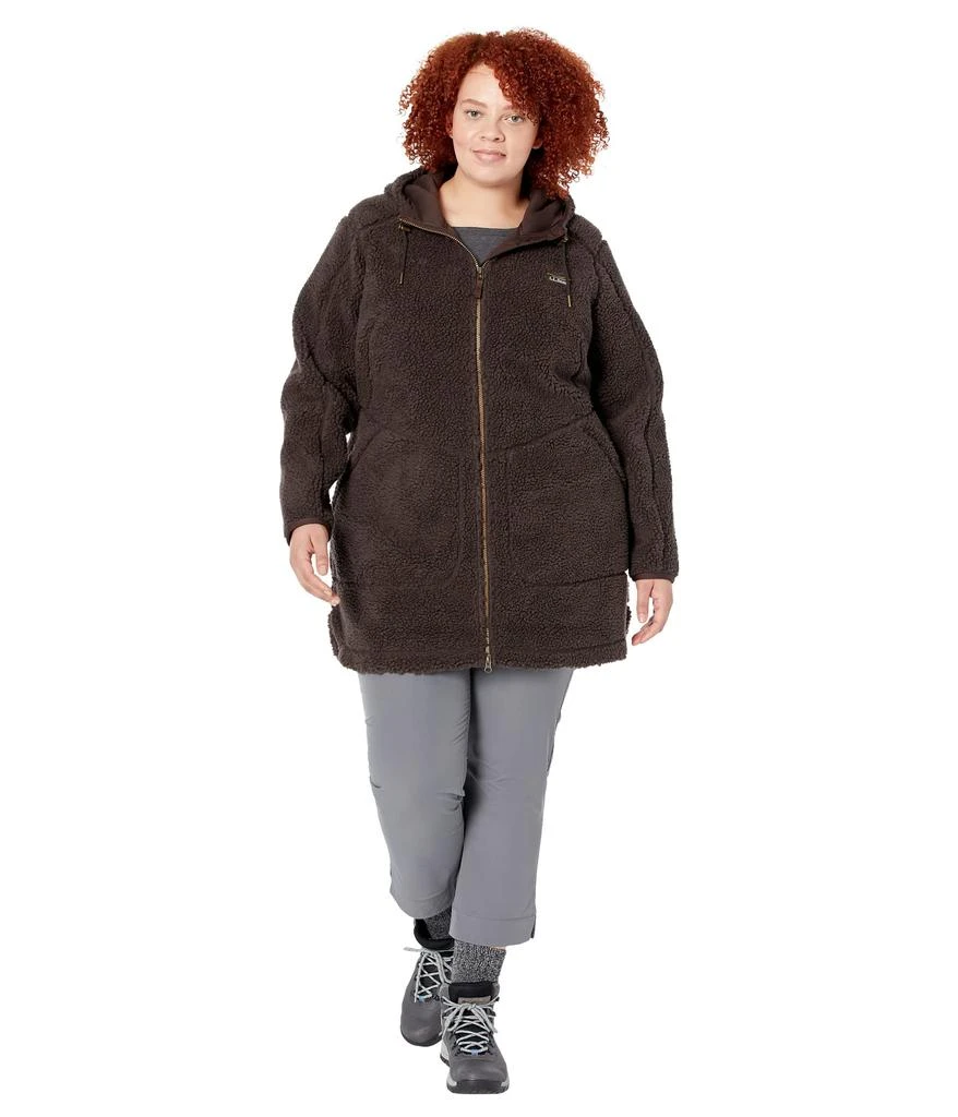 商品L.L.BEAN|Plus Size Mountain Pile Fleece Coat,价格¥447,第1张图片