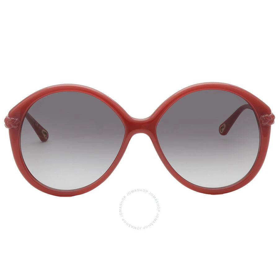 商品Chloé|Grey Gradient Round Ladies Sunglasses CH0002S 004 58,价格¥772,第1张图片