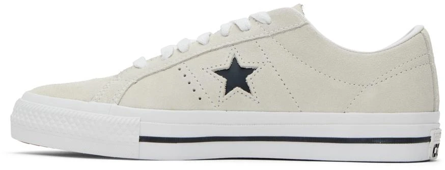 商品Converse|Beige One Star Pro Sneakers,价格¥237,第3张图片详细描述