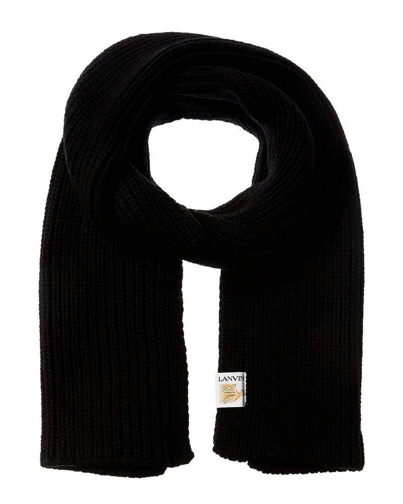 商品Lanvin|LANVIN Chunky Knit Wool Scarf,价格¥2854,第1张图片