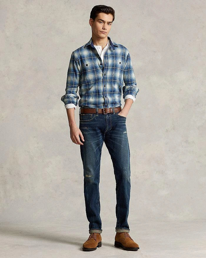 商品Ralph Lauren|Classic Fit Plaid Flannel Work Shirt,价格¥421,第2张图片详细描述