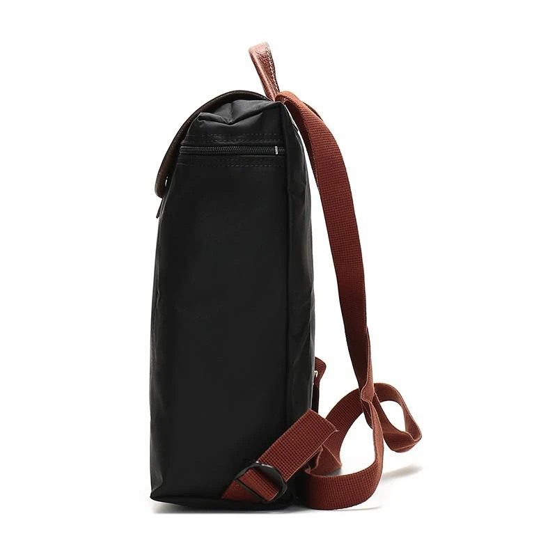 商品[国内直发] Longchamp|珑骧 LONGCHAMP 奢侈品 女士LE PLIAGE系列黑色织物可折叠手提双肩包背包 L1699 089 001送女友礼物,价格¥498,第4张图片详细描述