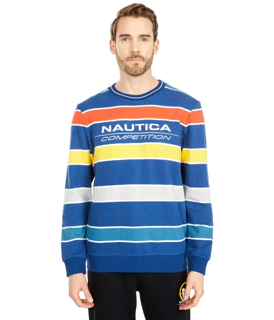 商品Nautica|Competition Crew Neck Fleece,价格¥230,第1张图片