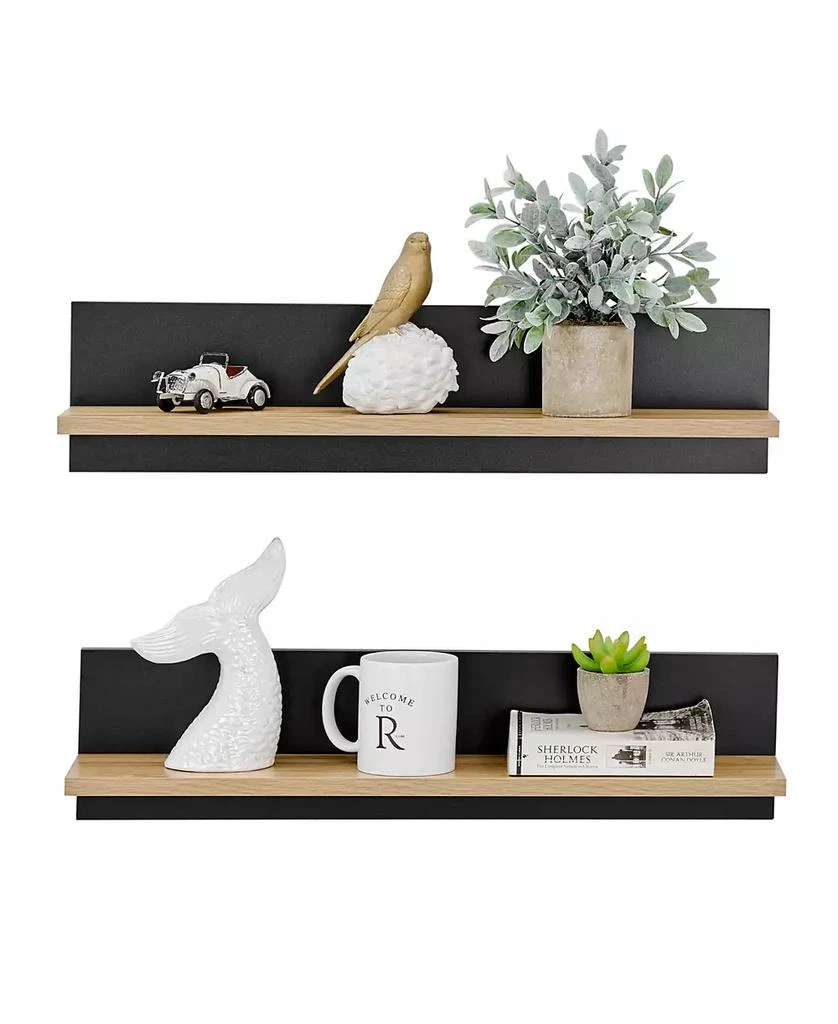 商品Danya B|Repose Display Photo Ledge Shelf, Set of 2,价格¥262,第2张图片详细描述
