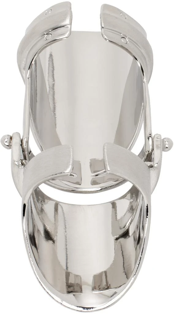 商品Misbhv|Silver Armor Ring,价格¥873,第2张图片详细描述
