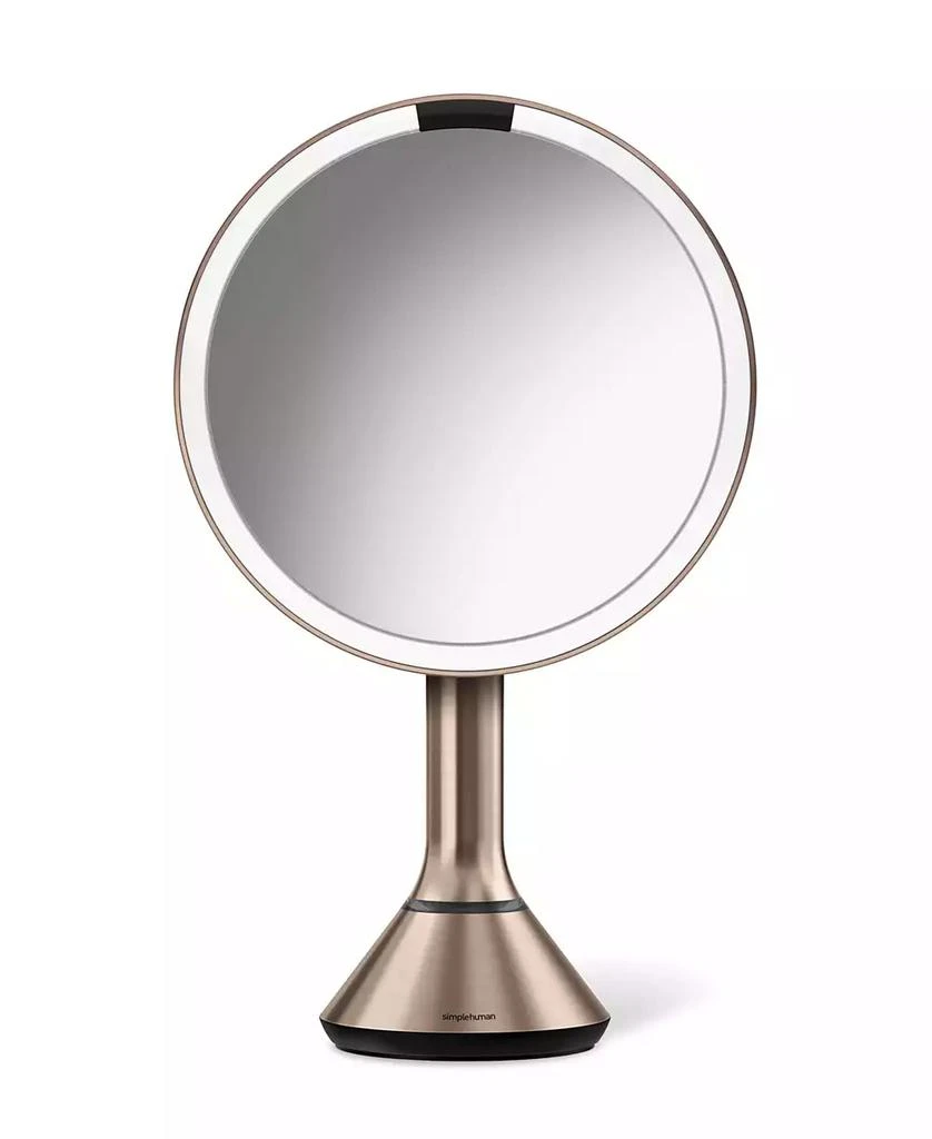 商品simplehuman|8" Round Sensor Makeup Mirror with Touch-Control Dual Light Settings,价格¥1495,第1张图片