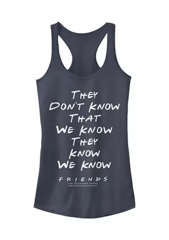 商品Friends|Juniors Friends They Dont Know Tank,价格¥250,第1张图片