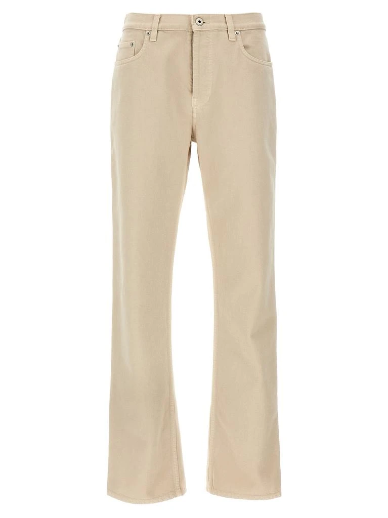 商品Burberry|Denim Jeans Beige,价格¥4253,第1张图片