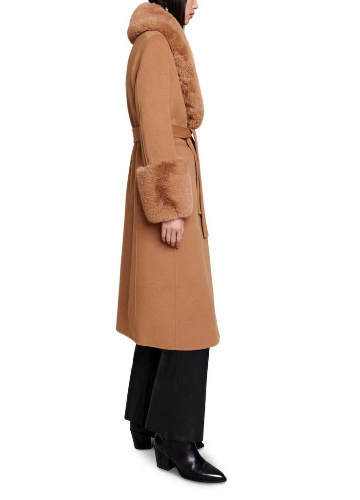 商品Maje|Long wool coat,价格¥3491,第5张图片详细描述