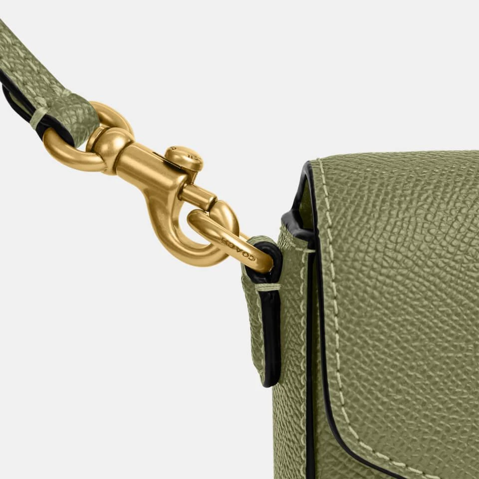 商品Coach|Coach Women's Crossgrain Leather Wyn Cross Body Bag - Moss,价格¥2269,第5张图片详细描述