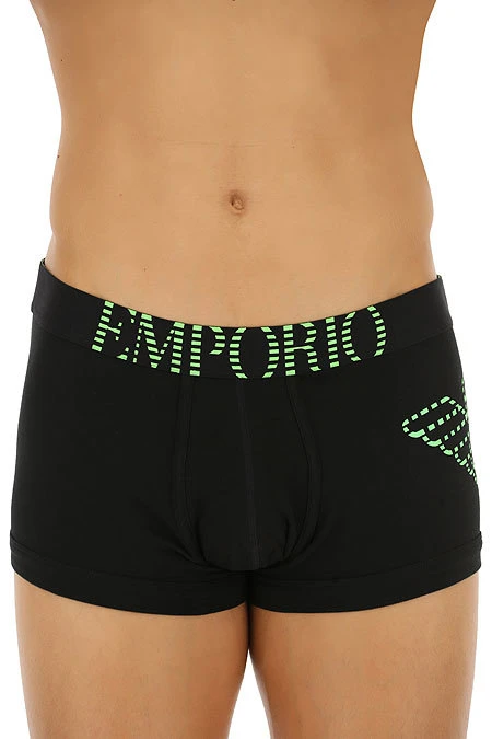 商品Emporio Armani|EMPORIO ARMANI 黑色男士内裤 111866-4A725-00020,价格¥356,第1张图片