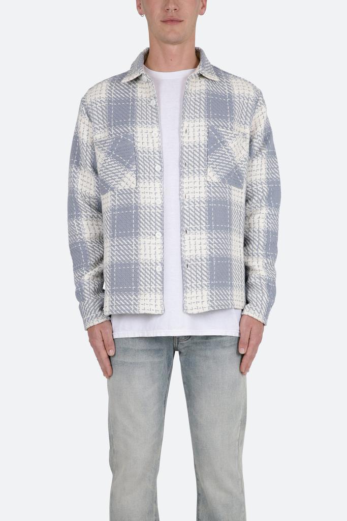 商品MNML|Classic Flannel Shirt - Blue/White,价格¥413,第1张图片