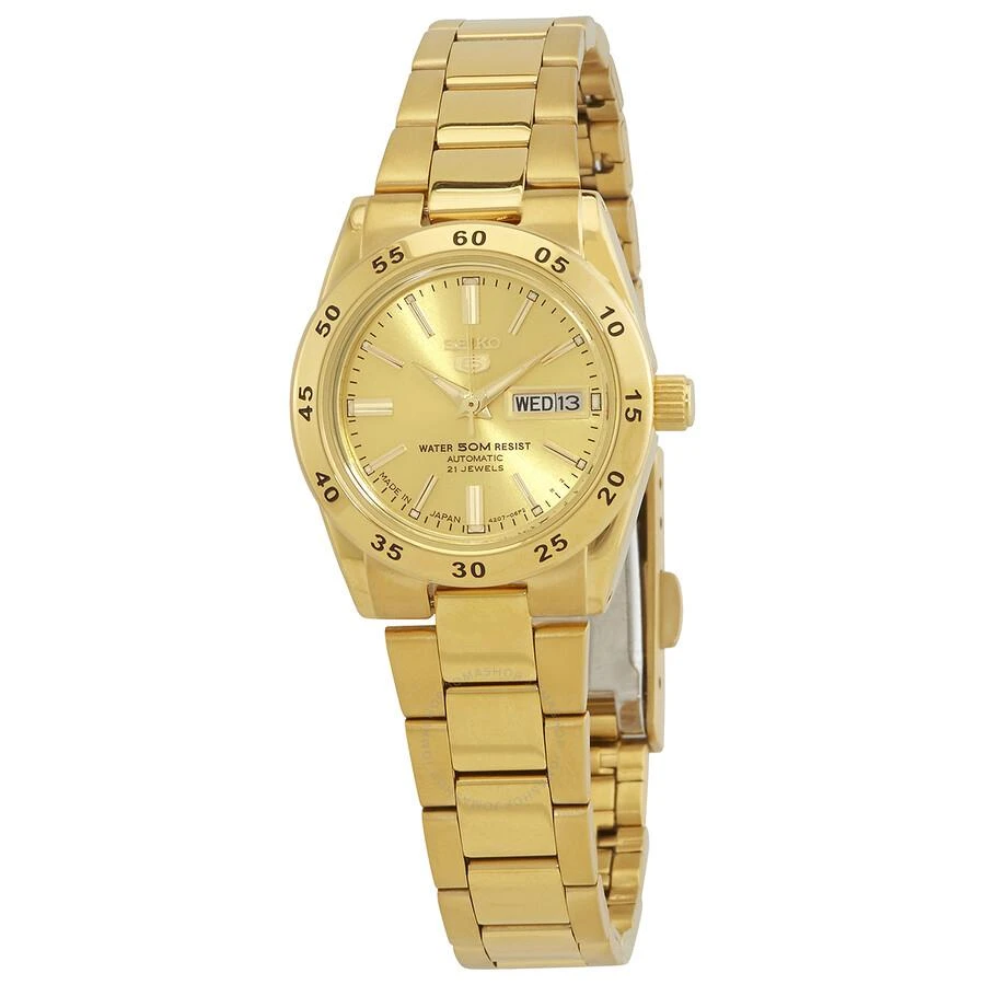 商品Seiko|5 Automatic Champagne Dial Ladies Watch SYMG44J1,价格¥1183,第1张图片