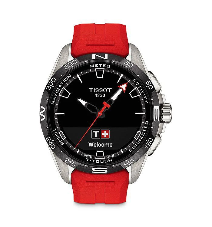 商品Tissot|T-Touch Connect Solar Smart Watch, 47.5mm,价格¥8232,第1张图片