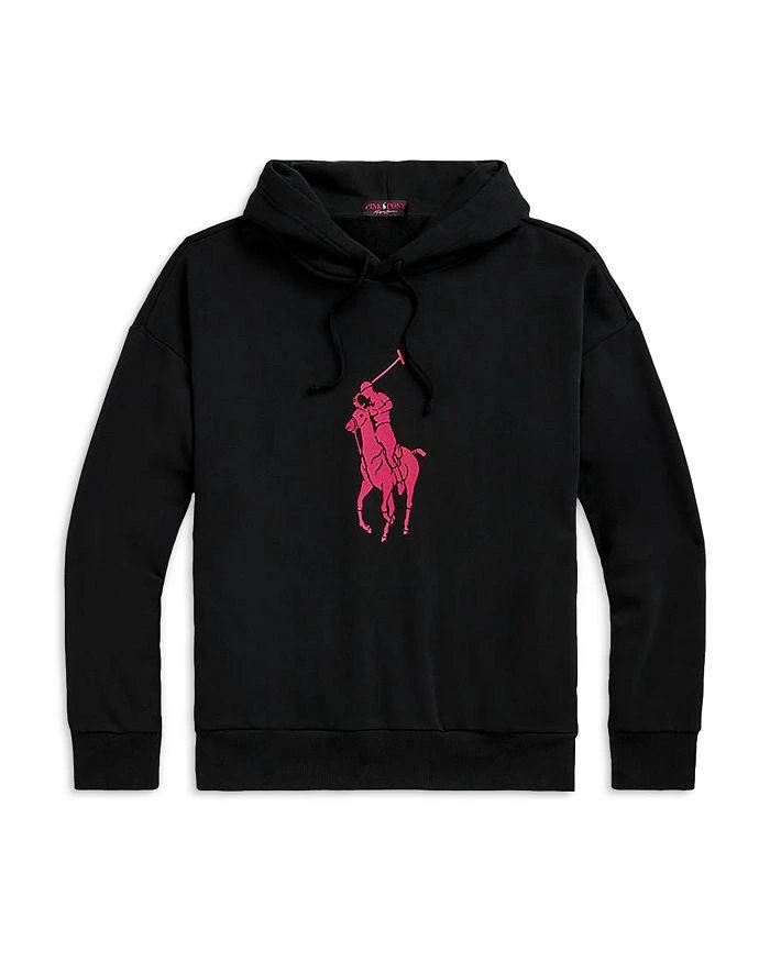 Cotton Blend Big Pink Pony Hoodie 商品