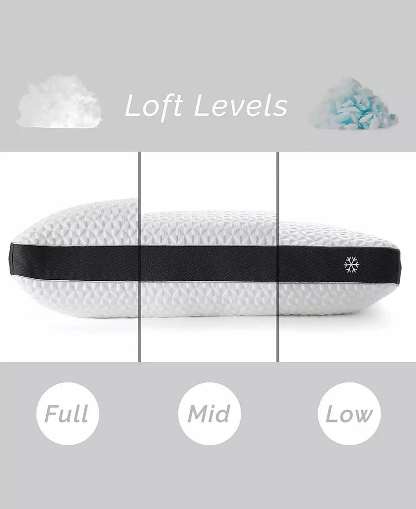 Cool Choice Customizable Memory Foam Blend Cooling Side Sleeper Pillow 商品