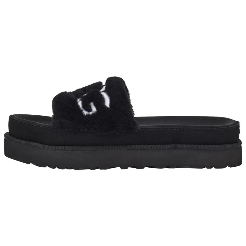 商品UGG|UGG Laton Fur Slide - Women's,价格¥446,第2张图片详细描述