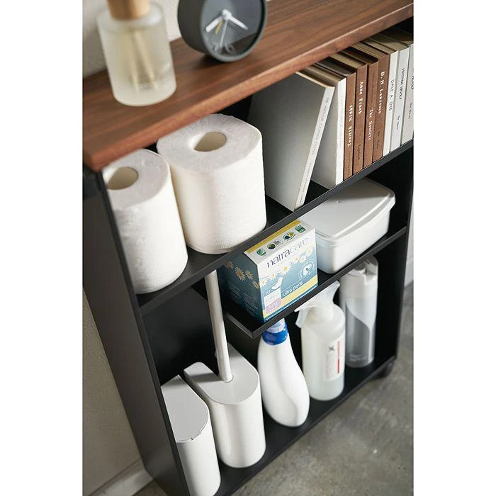 商品Yamazaki|Tower Rolling Slim Bathroom Cart,价格¥1114,第4张图片详细描述