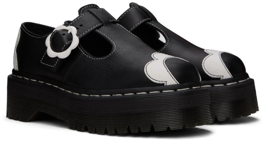 商品Dr. Martens|Black Bethan Leather Platform Loafers,价格¥1084,第4张图片详细描述