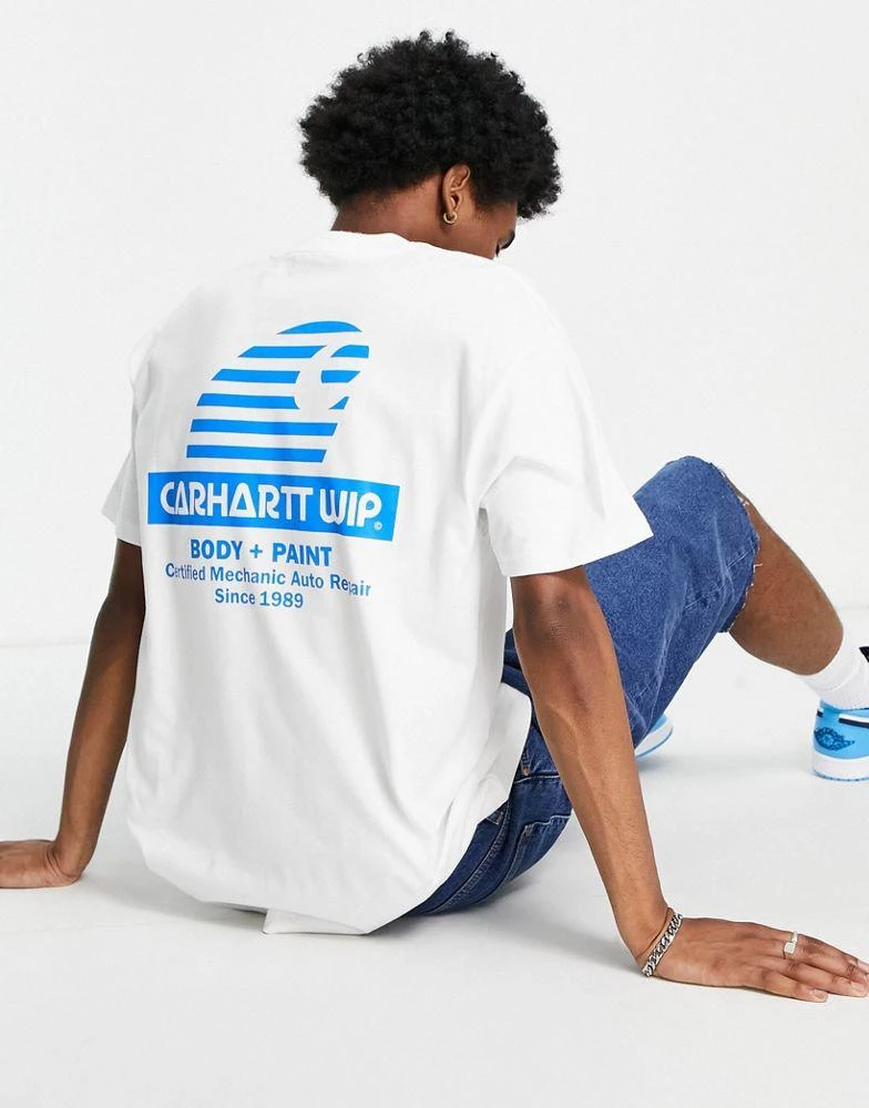 商品Carhartt WIP|Carhartt WIP mechanic t-shirt in white,价格¥480,第1张图片